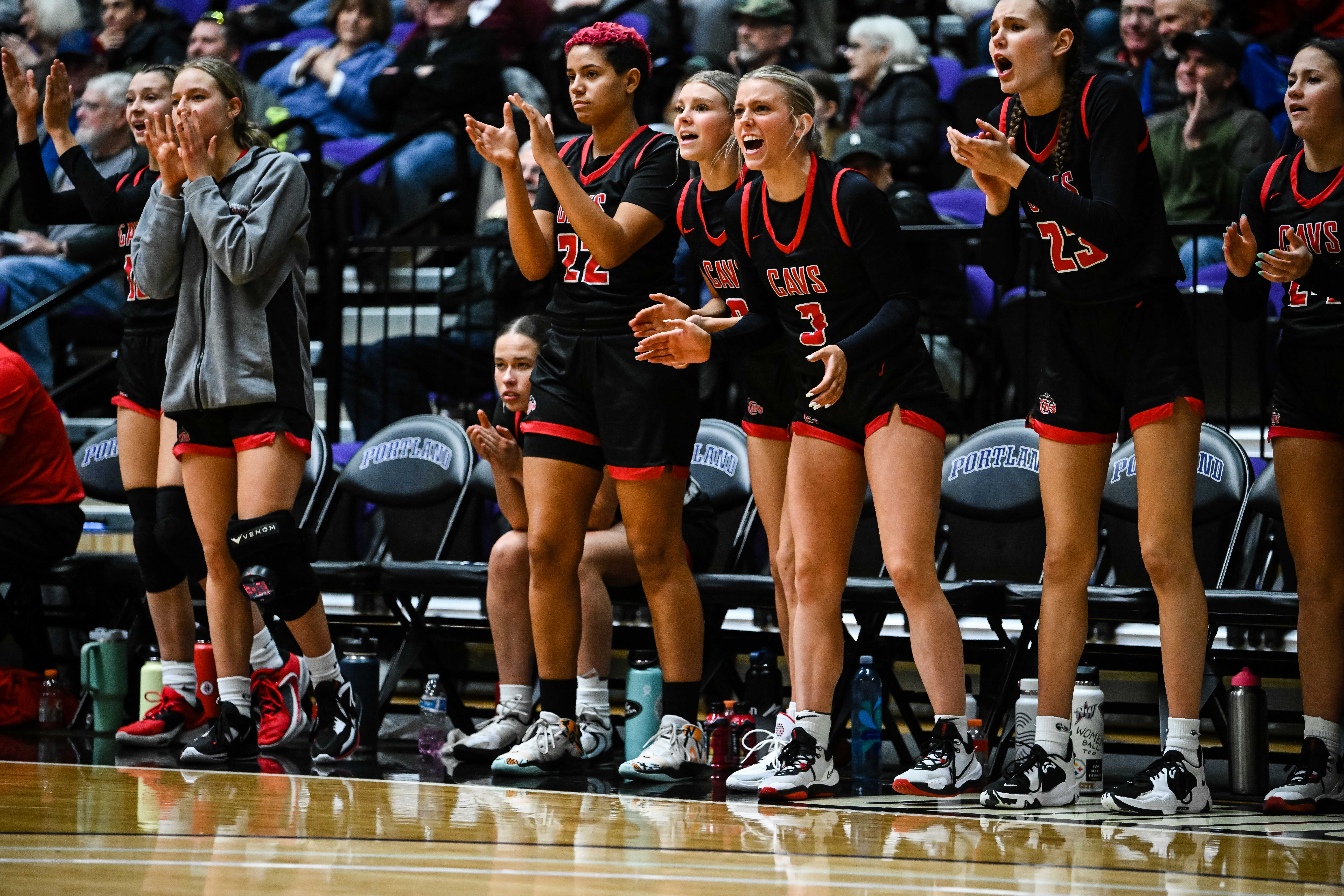 Clackamas Beaverton 6A Oregon girls basketball quarterfinal Naji Saker 1 -68